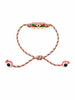 Pastel Prism Eye Braided Bracelet