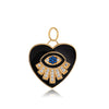 Guardian Eye Heart Charm