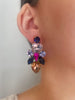 Pink & Navy Baylee Earrings