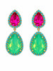 Pink & Green Ali Earrings