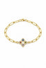 Swarovski Jewel Clover Petal Bracelet