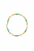 Turquoise & Pearl Beaded Stacking Bracelet