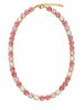 Light Pink Gala Tennis Necklace