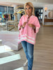 Pink Baseball Poncho