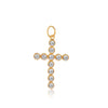 Diamond Cross Charm