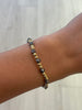 Charcoal Beaded Bracelet