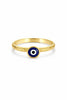 Textured Eye Ring