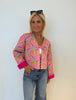Pink & Green Jungle Shacket