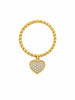 Twist Charm Ring