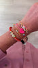 Pastel Prism Eye Braided Bracelet