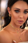 Double Handcuff Earring