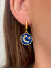Azure Moon Earrings
