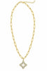 Swarovski Clover Petal Necklace