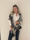Black Buckle Shawl