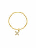 Solid Charm Ring
