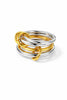 Two-tone Quatro Ring