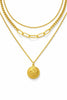 Trinity Coin Necklace