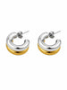 Duet Huggie Hoops