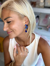 Blue Scarlett Earrings