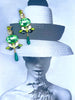 Green Athena Earrings