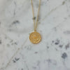 Eternal Rose Medallion Necklace