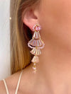 Pink Brielle Earrings