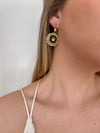 Black & Gold Raquelle Earrings