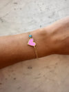 Electric Heart Bracelet