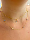 Rainbow Gem Necklace