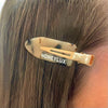 Tortoise No-Crease Hair Clips