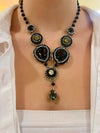 Black Harlow Necklace