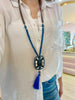 Navy Emma Necklace