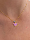 Electric Heart Necklace