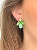 Green Alessia Earrings