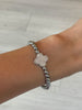 Pavé Clover Beaded Bracelet