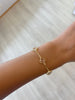 Glass Mini Clovers Bracelet