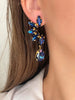 Navy Scarlett Earrings