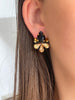 Black & Champagne Maldives Earrings