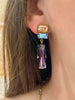 Blue & Purple Barcelona Earrings