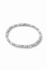 Baguette & Round Swarovski Tennis Bracelet