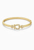 Buckle Beveled Bangle