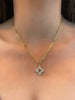 Swarovski Clover Petal Necklace