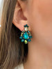Green Brianna Earrings