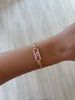 Pastel Prism Eye Braided Bracelet