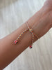 Pastel Prism Eye Braided Bracelet