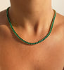Emerald Tennis Necklace
