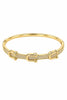 Crystal Buckle Bangle