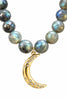 Lunar Labradorite Beaded Bracelet