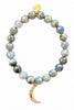 Lunar Labradorite Beaded Bracelet