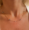 Tiny Eye Glint Necklace
